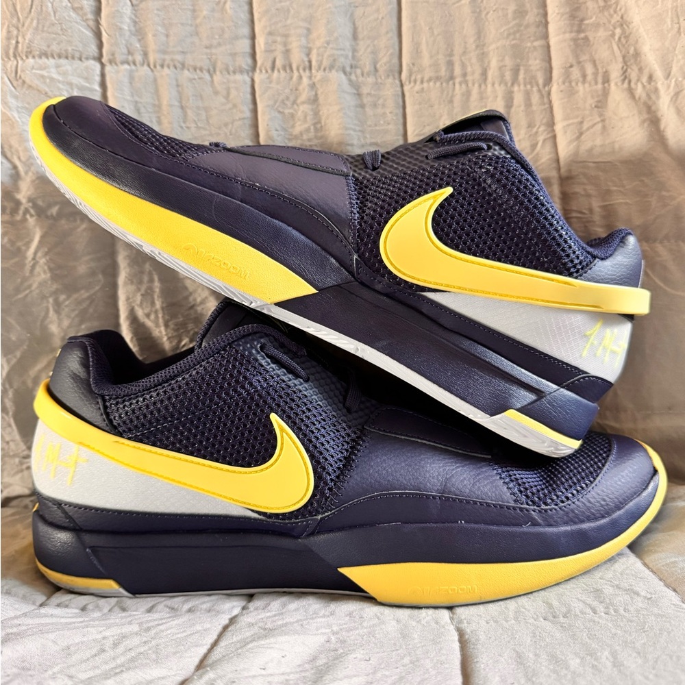 Nike Men's Ja 1 “Murray State” • Navy/Yellow/White